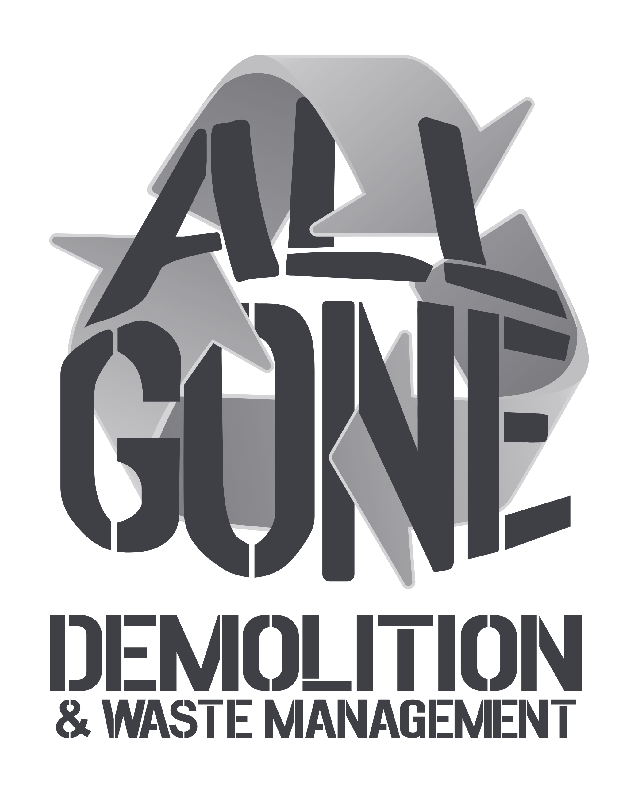 All Gone Demolition & Waste Management logo