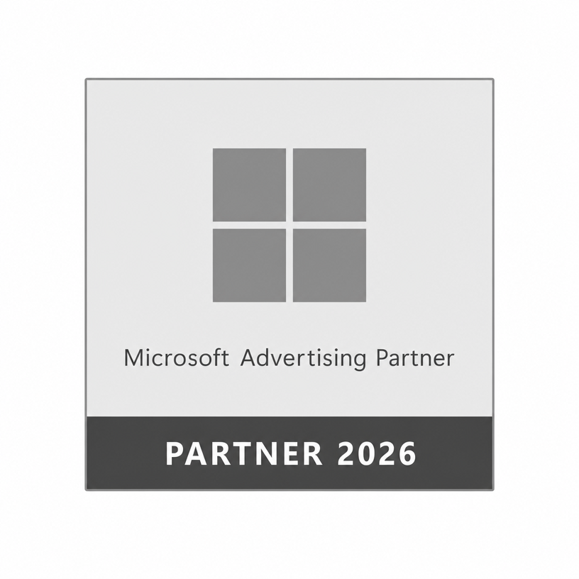 Microsoft Advertising Partner 2026 badge
