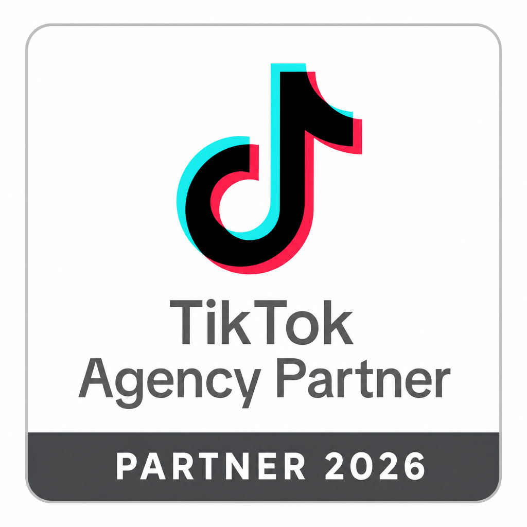 TikTok Agency Partner 2026 badge